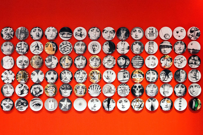 Assiette murale Tema e Variazioni PTVZ278 - dorée Fornasetti